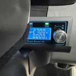 キャンピングカーのドックライト　明るさ可変モジュール取付